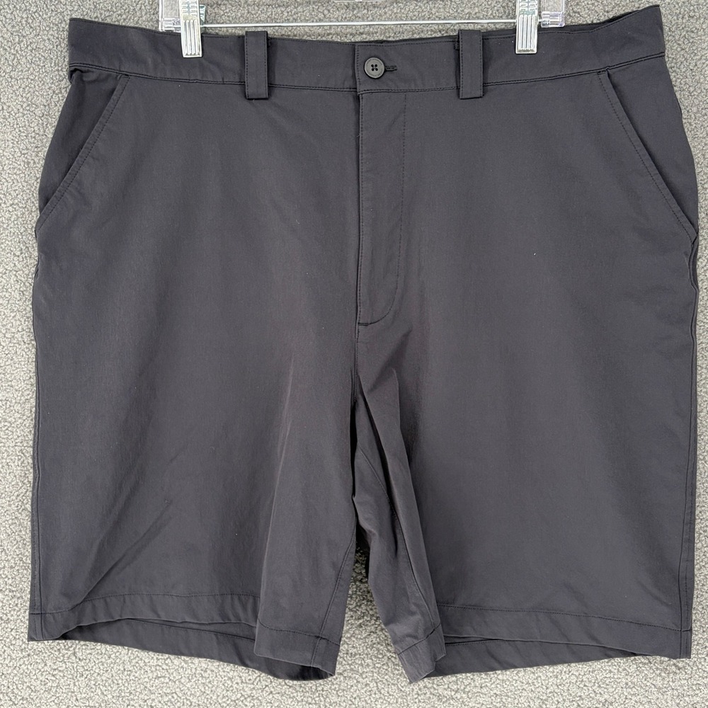 Under Armour Mens Golf Shorts Dark Gray Size 40 Performance Stretch Nylon Blend